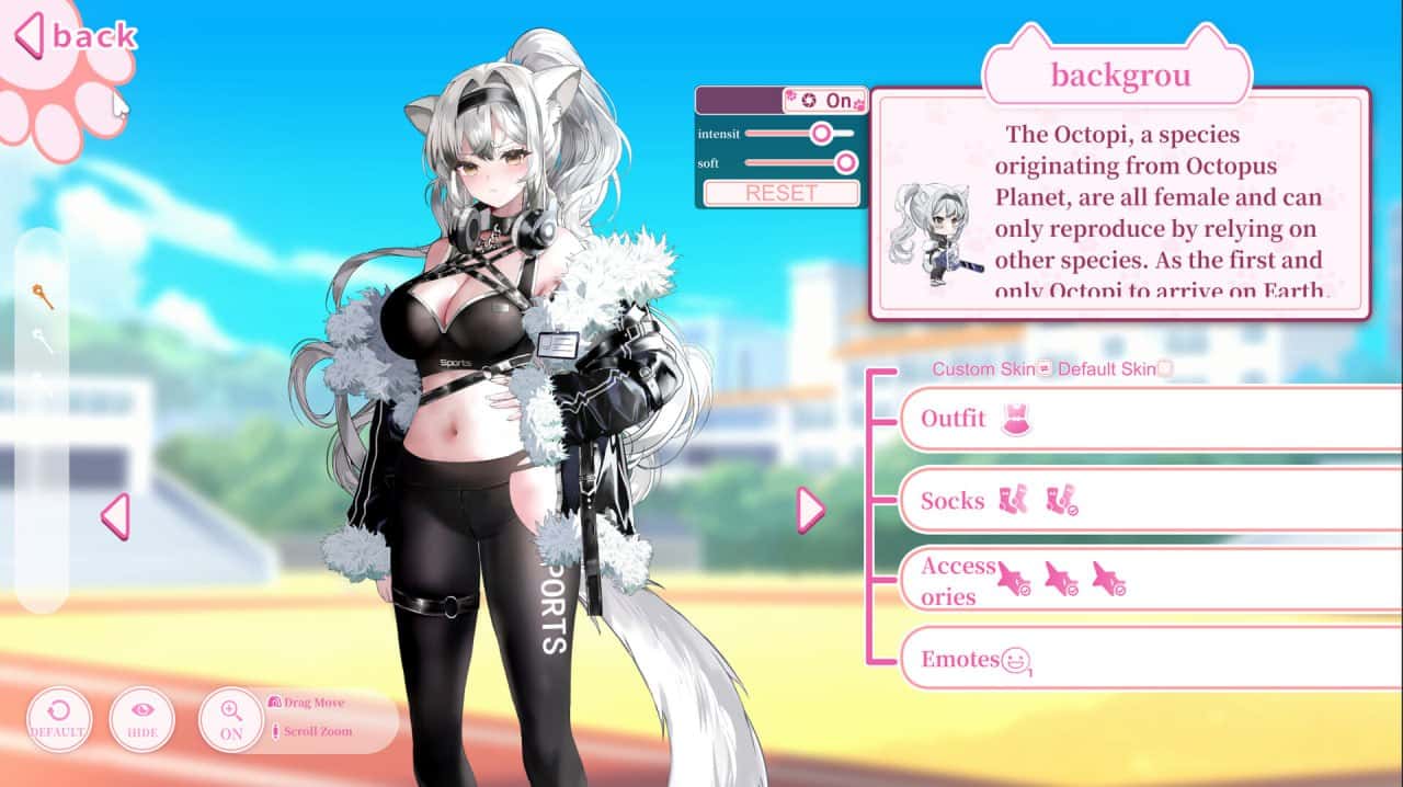 猫娘万岁 Long Live the Catgirls全息投影